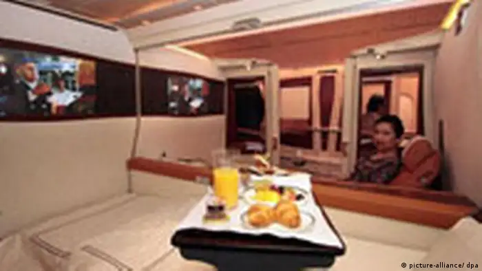 A suite on an Airbus A380 plane (picture-alliance/ dpa)