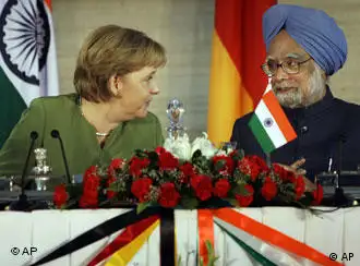 德国总理默克尔刚从印度回来不久