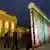 Lichtobjekt an der Berliner Mauer (Foto: AP)