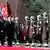 استقبال رسمی عبدالله گل ، رئیس‌جمهور ترکیه از شیمون پرز، رئیس‌ جمهور اسرائیل