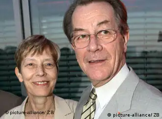 德国副总理明特菲林及夫人安克佩特拉