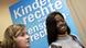 Hasina Akter (20, Bangladesch, r.) mit der UNICEF-Juniorbotschafterin Katharina Thiefes (Foto: dpa) Hasina Akter (20, Bangladesch, r.) mit der UNICEF-Juniorbotschafterin Katharina Thiefes (Foto: dpa)