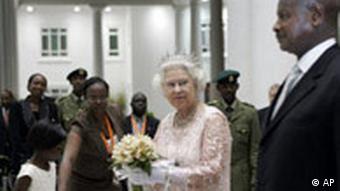 Queen Elizabeth II. beim Commonwealth-Treffen, Quelle: AP