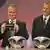 Former French star Deschamps and ex-Germany coach Klinsmann at the Euro draw