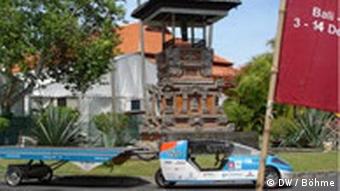 Solar-Taxi in Bali. Quelle: Böhme /dw