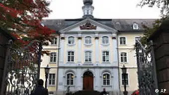 Verwaltunggebäude der Ruprecht-Karls Universität in Heidelberg