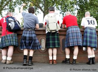 german tartan kilt