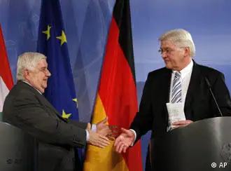 德国和叙利亚外长在柏林会晤