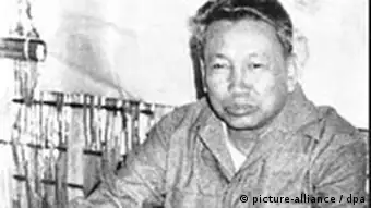 Das Archivbild vom 12.12 1979 zeigt den früheren kambodschanischen Diktator und Rebellenführer der Roten Khmer, Pol Pot