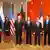 خاویر سولانا و وزیران خارجه گروه ۱+۵ در برلین