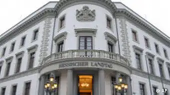 Deutschland Hessen Landtagswahlen Landtag in Wiesbaden