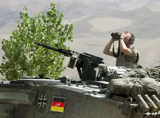 驻阿富汗国际部队的德国士兵