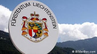 Ortsschild Liechtenstein (Quelle: Bilderbox)