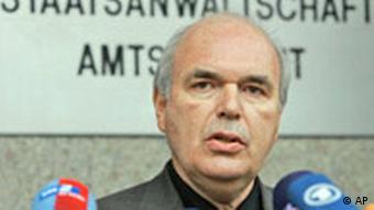 Senior prosecutor Hans-Ulrich Krueck in Bochum,