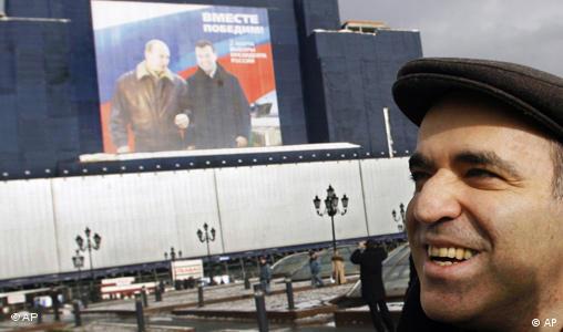Russland Wahl Kasparow freies Bildformat