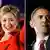 Hillary Clinton und Barack Obama, Quelle: AP