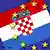 Zastava Hrvatske i europske zvijezdice