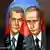 Матрешка с лицами Путина и Медведева