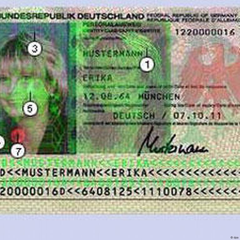 Find An Old Biometric Id Card