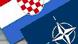Zastave NATO-a i Hrvatske Zastave NATO-a i Hrvatske