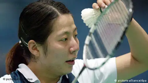 Huaiwen Xu ist deutsche Meisterin im Badminton