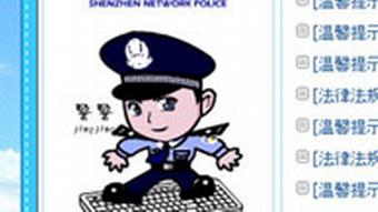 Ein kleiner Comic-Polizist soll Chinas Internetnutzer vor vermeintlich falschen Web-Angeboten warnen, Quelle: DW