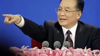 Premierminister China Wen Jiabao