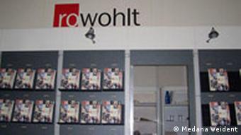 Стенд издательства Rowohlt на Лейпцигской книжной ярмарке