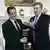 Nicolas Sarkozy et Gordon Brown