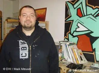 马尔克·雷曼，柏林“戒毒”流浪青年咨询处“多彩”工作室负责人