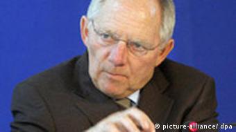Bundesinnenminister Wolfgang Schäuble (Foto: DPA)