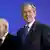 US-Präsident George W. Bush (rechts) und , and US-Verteidigungsminister Robert M. Gates (AP Photo/Pablo Martinez Monsivais)