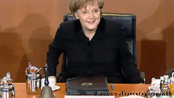 Deutschland Bundeskanzlerin Angela Merkel Kabinettssitzung