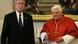 Papst Benedikt XVI empfängt George W. Bush (9.6.2007, Quelle: AP) Papst Benedikt XVI empfängt George W. Bush (9.6.2007, Quelle: AP)