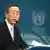 بان کی مون دبیرکل سازمان ملل متحد به هنگام افتتاح دوازدهمین دورکنفرانس ملل متحد برای تجارت وانکشاف درغنا