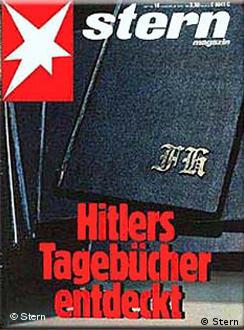 25年前爆“希特勒日记”猛料的那一期“明星”杂志