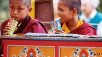 Kinder in Dharamsala Tibet