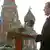 Russian President Dmitry Medvedev speaks before the military parade on the Red Square, devoted to the 63rd anniversary of the victory over Nazi Germany
