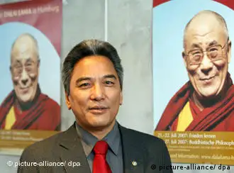 达赖喇嘛特使之一格桑坚赞（资料照片）
