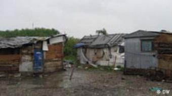 Kosovo Roma im Flüchtlingskamp in Serbien