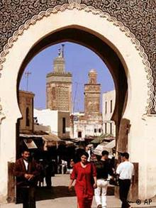 Stadttor in Fez Marokko