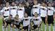 The German team, back row from left, Marcell Jansen, Christoph Metzelder, Mario Gomez, Jens Lehmann, Per Mertesacker, Michael Ballack, Miroslav Klose, and, front row from left, Lukas Podolski, Philipp Lahm, Torsten Frings and Clemens Fritz pose for a group photo during the group B match between Germany and Poland in Klagenfurt, Austria, Sunday, June 8, 2008, at the Euro 2008 European Soccer Championships in Austria and Switzerland. The German team, back row from left, Marcell Jansen, Christoph Metzelder, Mario Gomez, Jens Lehmann, Per Mertesacker, Michael Ballack, Miroslav Klose, and, front row from left, Lukas Podolski, Philipp Lahm, Torsten Frings and Clemens Fritz pose for a group photo during the group B match between Germany and Poland in Klagenfurt, Austria, Sunday, June 8, 2008, at the Euro 2008 European Soccer Championships in Austria and Switzerland.