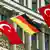German and Turkish flags