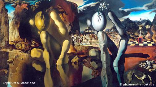  Картината на Салвадор Дали Метаморфозата на Нарцис 