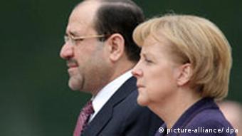 Merkel with al-Maliki in Berlin