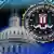 FBI seal over US Capitol dome, partial graphic
