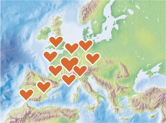 Map Of Europe Please Will The Real Heart Of Europe Please Stand Up? | Culture | Arts, Music And  Lifestyle Reporting From Germany | Dw | 09.08.2008