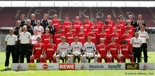Fussball Bundesliga 2008 Mannschaftsbild 1. FC Köln