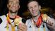 Zwei deutsche Goldgewinner: Ole Bischof (r.) und Alexander Grimm (AP Photo/Oliver Multhaup) Zwei deutsche Goldgewinner: Ole Bischof (r.) und Alexander Grimm (AP Photo/Oliver Multhaup)