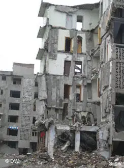 四川大地震中被毁的建筑